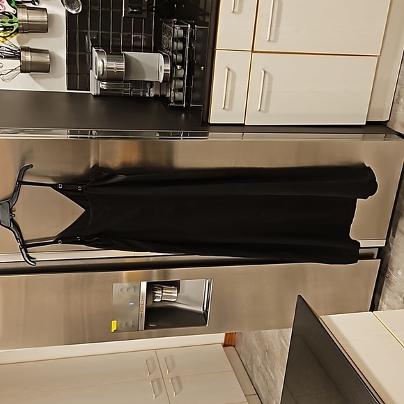 ๐JENNI KAYNE๐ Rio Slip Dress ~ Y2k 90s Satin Black Medium NWOT - Picture 13 of 16